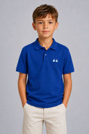 Classic Polo Blue Short Sleeve Polo